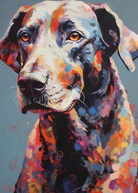 Colorful Dog 3