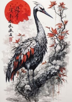 a crane in chinese