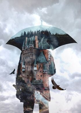 Surreal Castle artistic