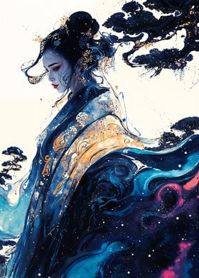 FLOWING GEISHA