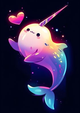 Cute Narwhal