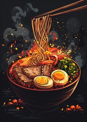 Ramen Japan Neon Art