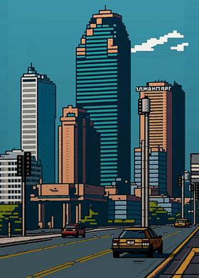 Jacksonville Pixel Art