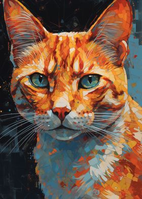 Orange Cat 3