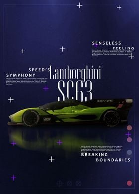 Lamborghini SC63 Race Car