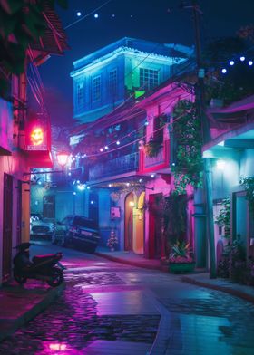 Brazil Neon Streets