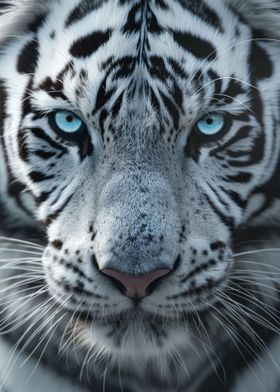 White Siberian Tiger