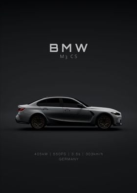BMW M3 CS 2023 Grey
