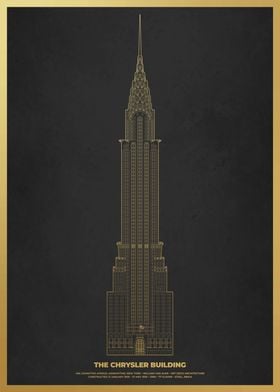 Chrysler Building Gold