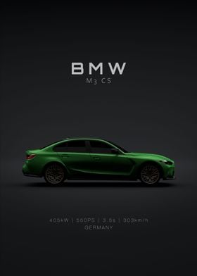 BMW M3 CS 2023 Green
