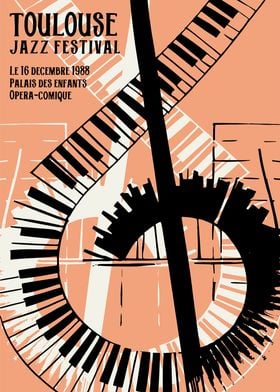 Toulouse Jazz Poster