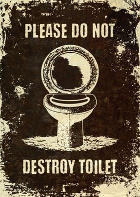 Funny Bathroom Sign 22