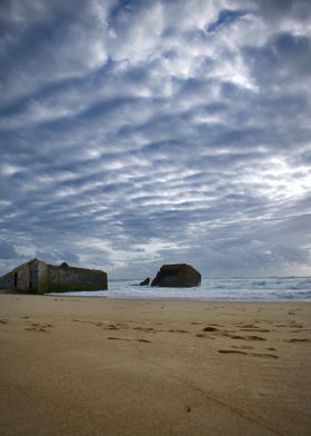 Bunker on the beach