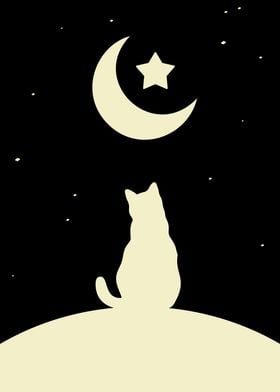 Star Moon Cat