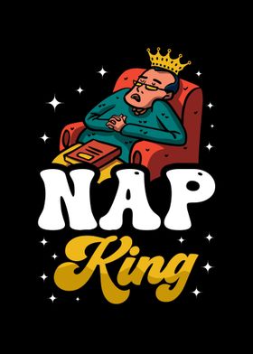 Nap King Lazy Snooze Sleep