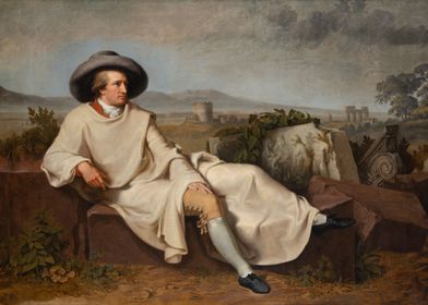 Goethe in Roman Campagna