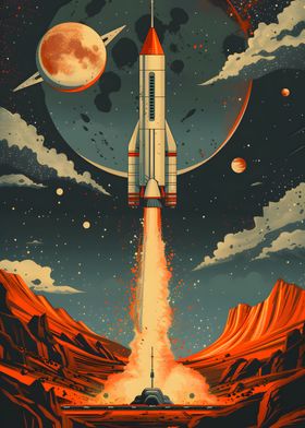 Retro Space Expedition