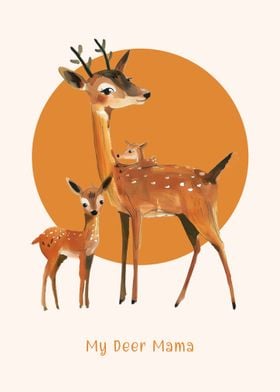 Little Deer Family