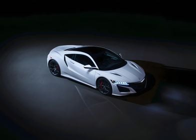 Acura NSX White