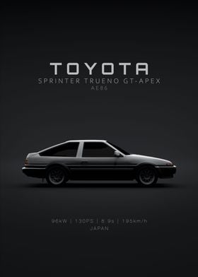 Toyota AE86 Sprinter Truen