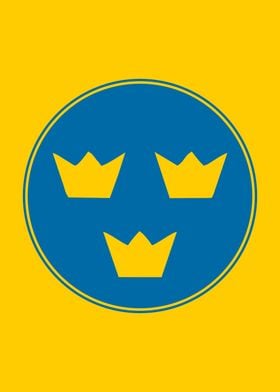 Sweden Three Crowns