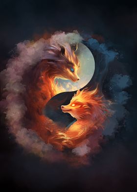 Fox Yin Yang