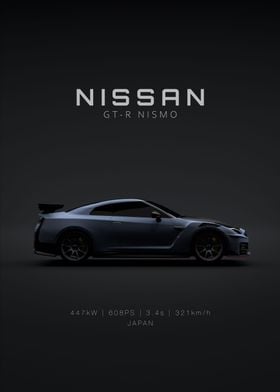 Nissan GTR Nismo 2024 Blue