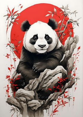 Japan Ink Panda