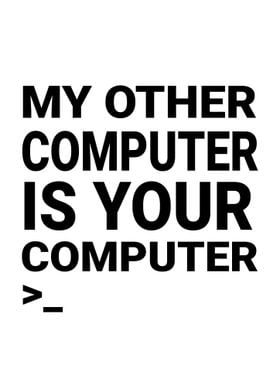 My other pc is your pc