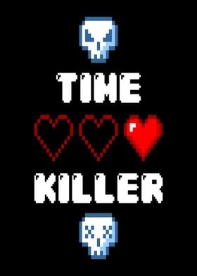 Time Killer Skull Heart