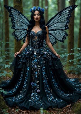 Beautiful Black Fairy