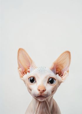 Cute Baby Sphynx Cat