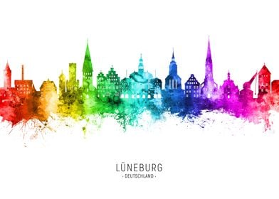 Luneburg Skyline Germany