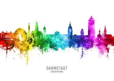 Darmstadt Skyline