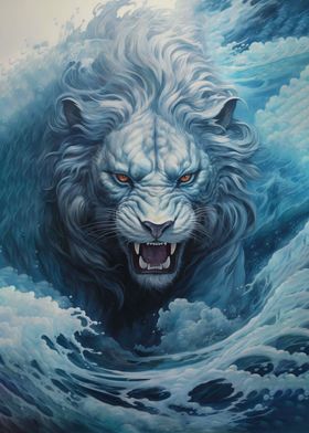 Lion Waves Japanese