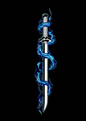 Blue Fire sword