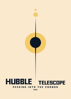 Hubble Telescope Poster