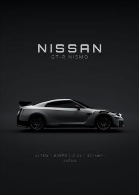 Nissan GTR Nismo White