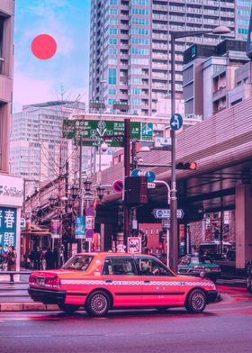 Tokyo Pastel Car