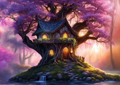 Fairy tree house