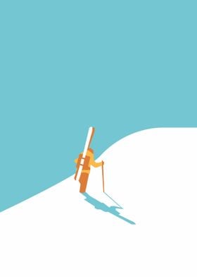 A Minimalist Skiing