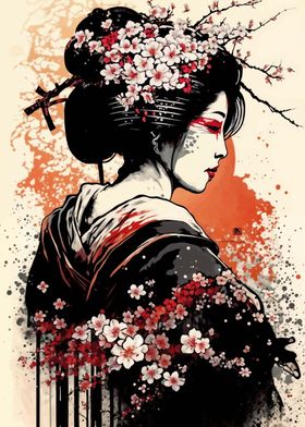 Geisha Cherry Blossom