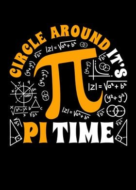 Circle Around Its Pi Time