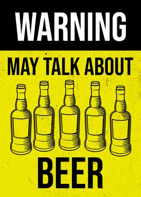 WARNING BEER BOTTLES