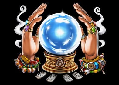 Psychic Witch Crystal Ball