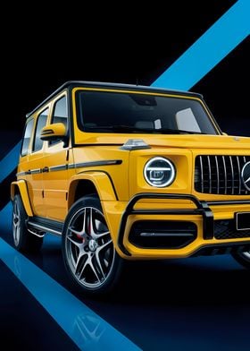 Mercedes G Wagon Car art