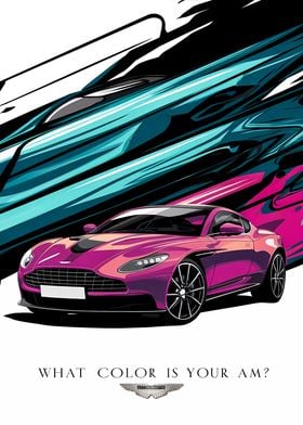 Aston Martin DB11 Car art