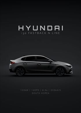 Hyundai i30 Fastback Grey