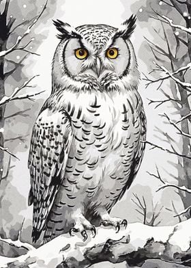 Owl Winter 