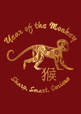 Chinese New Year Monkey